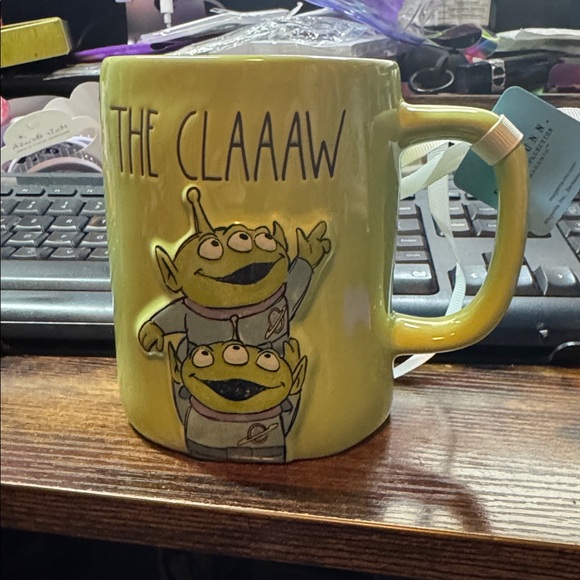 Rae Dunn Other - Rae Dunn/Pixar Green Alien Graphic Ceramic Mug - Toy Story Inspired